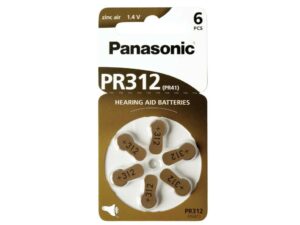 Panasonic PR312 1.4V Τεμ. 6