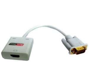 VGA to HDMI Converter Aculine AD-047 with audio