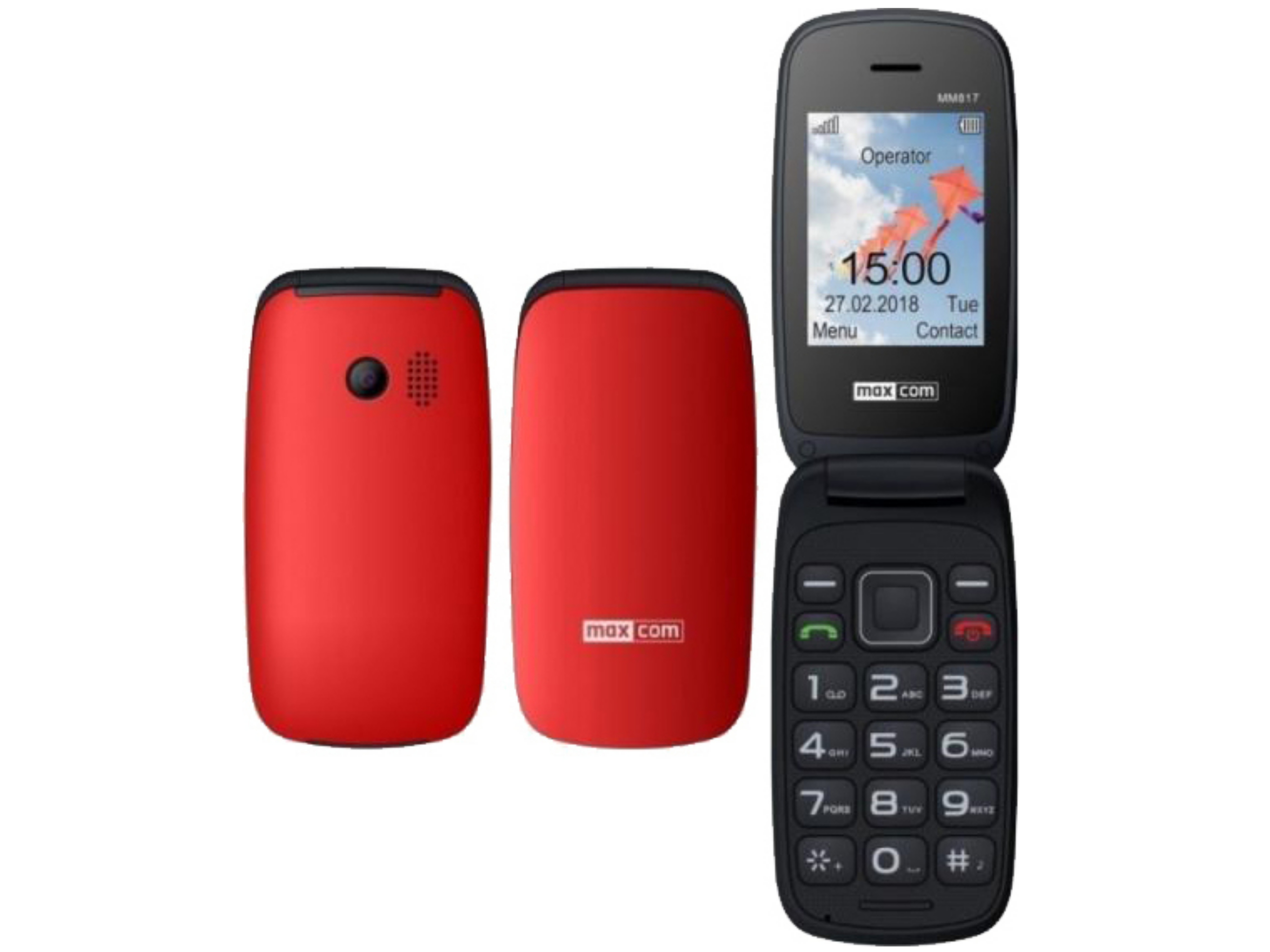 Κινητό Τηλέφωνο Maxcom MM817 (Dual Sim)