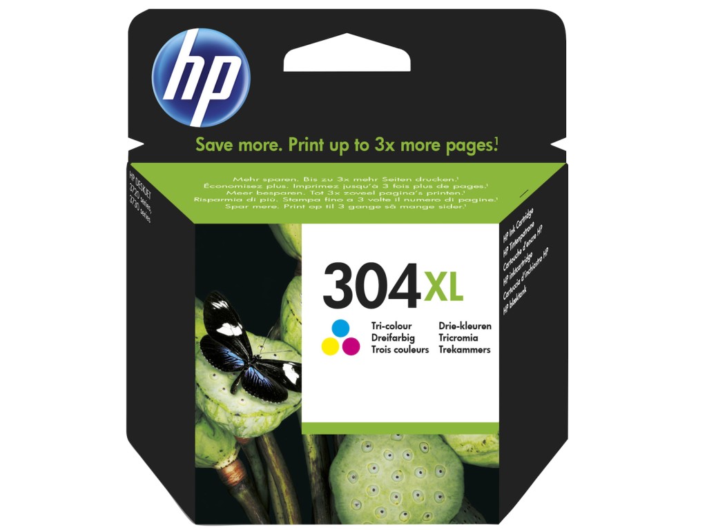 Μελάνι Εκτυπωτή InkJet HP 304XL Color N9K07AE