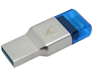 Kingston MobileLite Duo 3C Card Reader USB 3.1 Type-C για microSD Ασημί